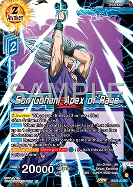EX24-20 Son Gohan, Apex of Rage