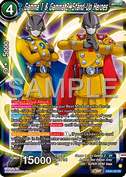 EX24-25 Gamma 1 & Gamma 2, Stand-Up Heroes