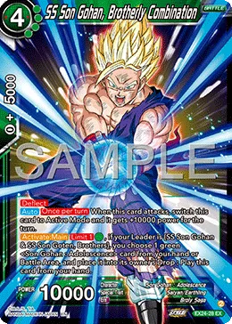 EX24-28 SS Son Gohan, Brotherly Combination