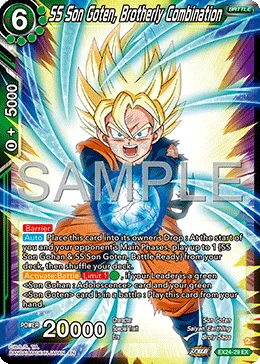 EX24-29 SS Son Goten, Brotherly Combination