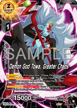 EX24-38 Demon God Towa, Emergence of Greater Chaos