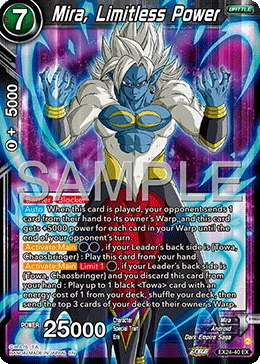 EX24-40 Mira, Limitless Power