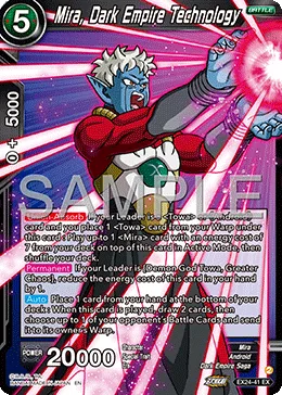 EX24-41 Mira, Dark Empire Technology