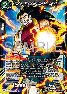 EX24-43 Cumber, Becoming the Strongest