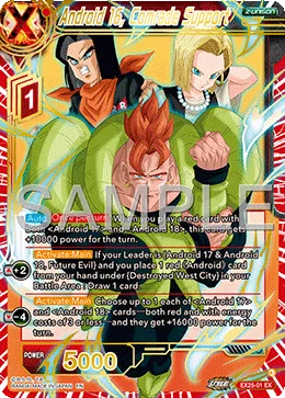 EX25-01 Android 16, Comrade Support