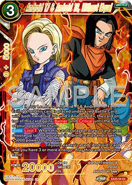 EX25-04 Android 17 & Android 18, Without Equal