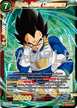 EX25-06 Vegeta, Power Convergence