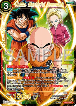 EX25-09 Krillin, Masterful Teamwork