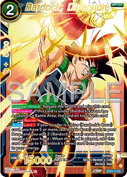 EX25-12 Bardock, Diversion