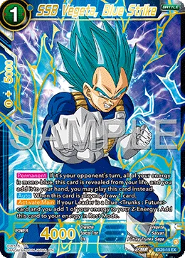 EX25-15 SSB Vegeta, Blue Strike