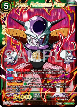 EX25-20 Frieza, Fathomless Power