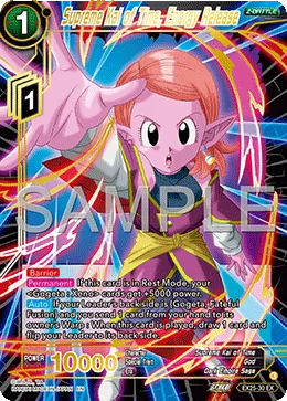 EX25-30 Supreme Kai of Time, Energy Release