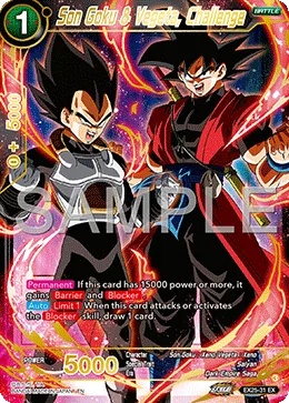 EX25-31 Son Goku & Vegeta, Challenge