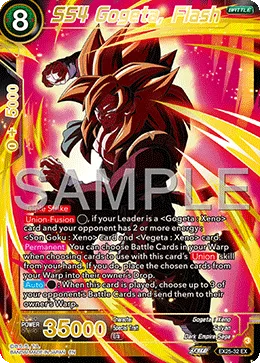 EX25-32 SS4 Gogeta, Flash