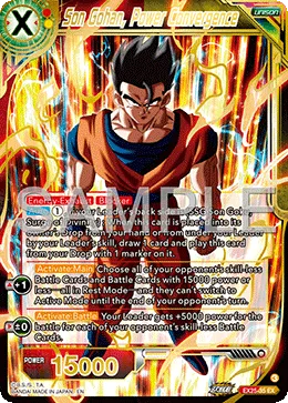 EX25-35 Son Gohan, Power Convergence