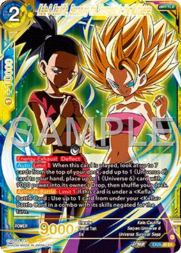 EX25-39 Kale & Caulifla, Becoming the Strongest in the Multiverse