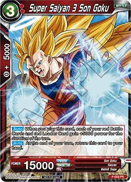 P-003 Super Saiyan 3 Son Goku