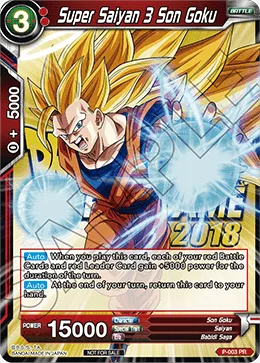 P-003 Super Saiyan 3 Son Goku (Promo)