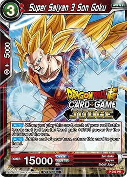 P-003 Super Saiyan 3 Son Goku (Promo)