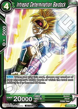 P-010 Intrepid Determination Bardock