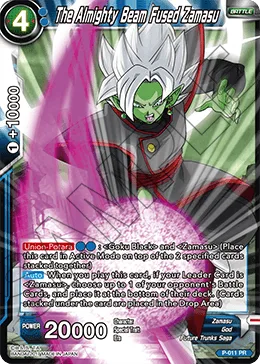 P-011 The Almighty Beam Fused Zamasu