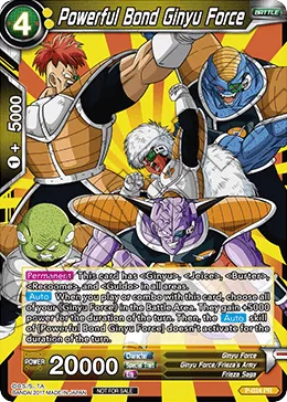 P-024 Powerful Bond Ginyu Force