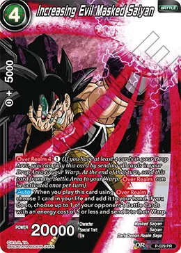 P-029 Increasing Evil Masked Saiyan