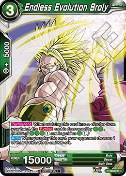 P-033 Endless Evolution Broly