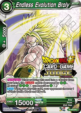 P-033 Endless Evolution Broly (Promo)