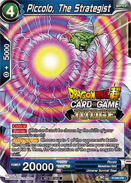 P-040 Piccolo, The Strategist (Promo)