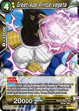 P-042 Great Ape Prince Vegeta