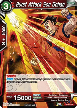 P-049 Burst Attack Son Gohan