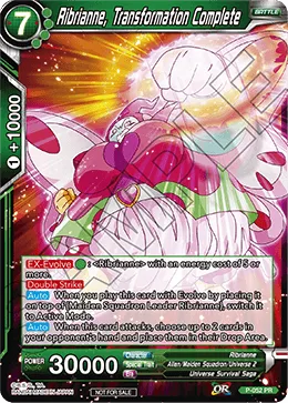 P-052 Ribrianne, Transformation Complete