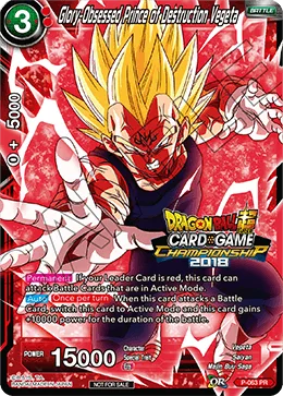 P-063 Glory-Obsessed Prince of Destruction Vegeta
