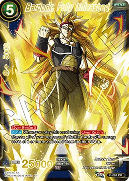 P-067 Bardock, Fully Unleashed (Promo)