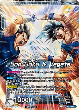 P-069 Son Goku & Vegeta