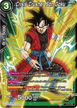 P-074 Crisis Crusher Son Goku (Promo)
