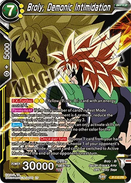 P-110 Broly, Demonic Intimidation (Promo)