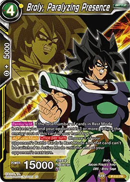 P-111 Broly, Paralyzing Presence (Promo)