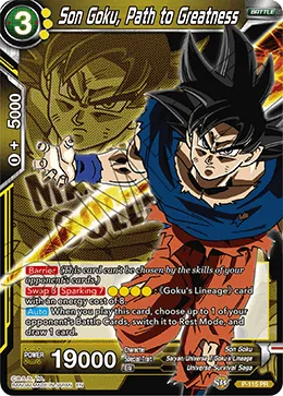 P-115 Son Goku, Path to Greatness (Promo)