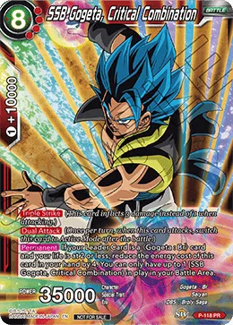 P-118 SSB Gogeta, Critical Combination