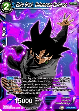 P-124 Goku Black, Unforeseen Darkness