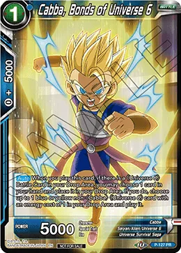 P-127 Cabba, Bonds of Universe 6