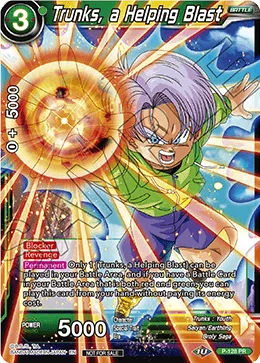 P-128 Trunks, a Helping Blast
