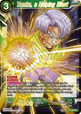 P-128 Trunks, a Helping Blast (Promo)