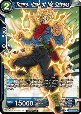 P-135 Trunks, Hope of the Saiyans