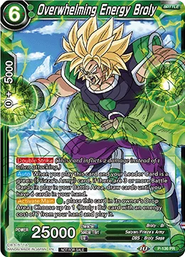 P-136 Overwhelming Energy Broly