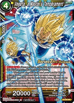 P-137 Vegeta, a Master's Temperament (Promo)