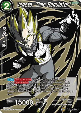P-142 Vegeta, Time Regulator (Promo)