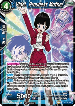 P-149 Videl, Proudest Mother
